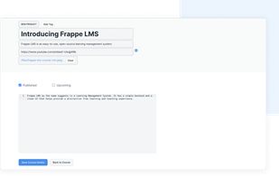 Frappe LMS screenshot 1