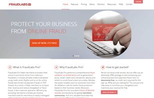 FraudLabs Pro Fraud Prevention Solution screenshot 1