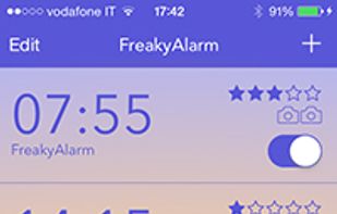 FreakyAlarm screenshot 1