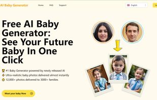 Free AI Baby Generator screenshot 1
