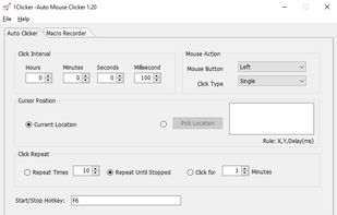 1Clicker screenshot 1