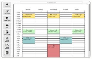 Example Schedule