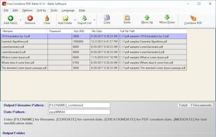 Free Combine PDF 4dots screenshot 1