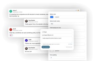 AI Moderated Commenting