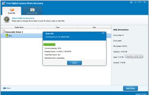 Free Digital Camera Photo Recovery screenshot 1