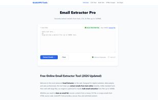 Email Extractor PRO screenshot 1