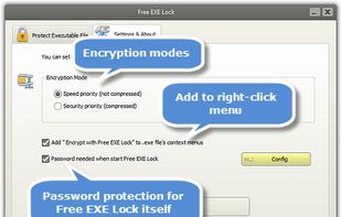 Free EXE Lock screenshot 3