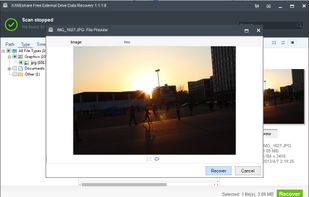 Free External Drive Data Recovery screenshot 1