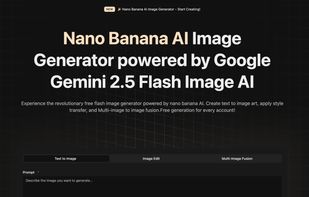Text-to-Image Prompt UI (Gemini Flash)