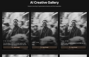 AI Creative Gallery — Example Results