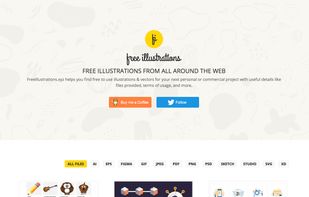 Free illustrations screenshot 1