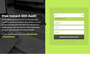Free Instant SEO Audit screenshot 1