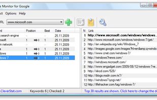 Free Monitor for Google screenshot 1