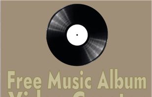 Free Music Album Video Creator screenshot 1