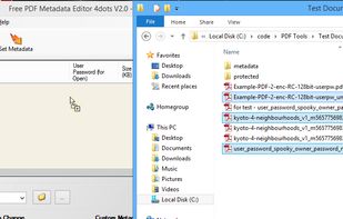 Free PDF Metadata Editor screenshot 2