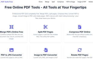 Free PDF Suite screenshot 1