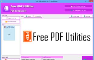 Free PDF Utilities - PDF Compressor screenshot 1