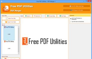 Free PDF Utilities - PDF Merger screenshot 1