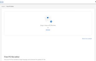 PO File Editor screenshot 1