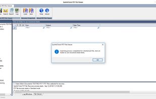 Screenshot of PST File Viewer Tool