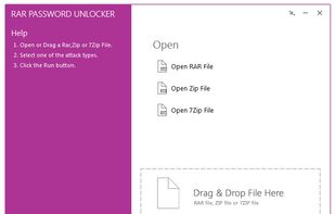 Free Rar Password Unlocker screenshot 1