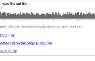 Free Simple Mp3 or WAV Audio Cutter Online screenshot 3