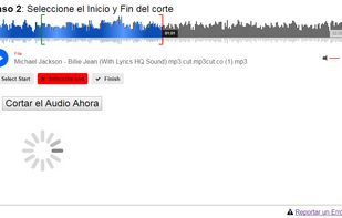 Free Simple Mp3 or WAV Audio Cutter Online screenshot 2