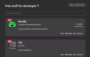 Free Stuff Dev screenshot 1