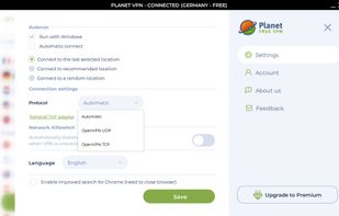 Planet VPN screenshot 2