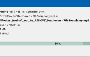 Pazera Free WebM to MP3 Converter screenshot 3