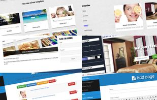 Free Website Builder Script screenshot 1