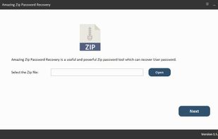 Zip Password Recovery screenshot 1