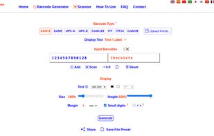 Barcode Generator