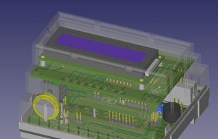 FreeCAD-PCB workbench: Universal programmable controller