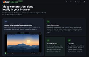 FreeCompress.video screenshot 1