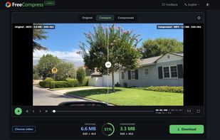 FreeCompress.video screenshot 1
