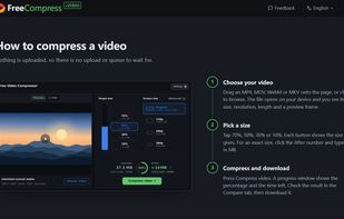 FreeCompress.video screenshot 2