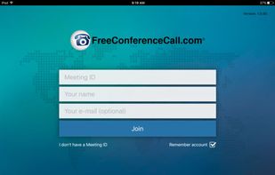 FreeConferenceCall.com screenshot 1