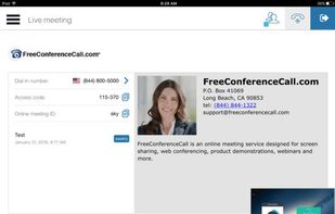 FreeConferenceCall.com screenshot 3