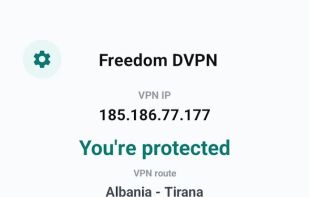 Freedom DVPN screenshot 1