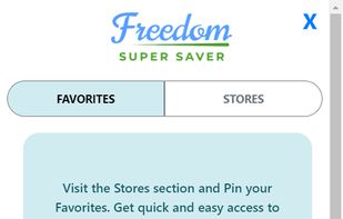 Freedom Super Saver screenshot 2