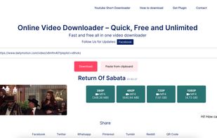 Choose video quality