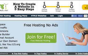 FreeHostingNoAds screenshot 1