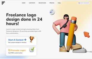 FreelanceLogoDesign.com screenshot 1