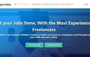 Freelancertohire.com screenshot 1