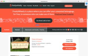 FreelyWheely screenshot 1