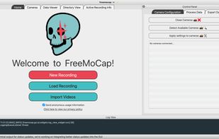 FreeMoCap screenshot 1