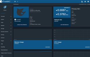 TrueNAS screenshot 1