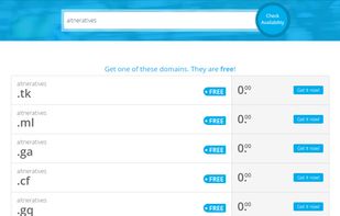 Freenom screenshot 1