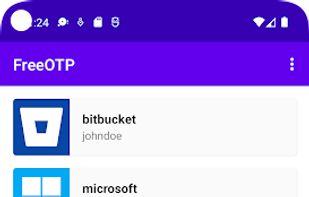 FreeOTP screenshot 1